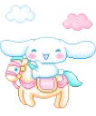 cinnamoroll_on_horse