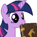 TwiNommers animated GIF emoji | Friendship Academy - MLP