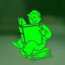 VaultBoyReading