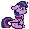 TwiKissLeft animated Discord emote from Friendship Academy - MLP