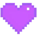 pixelheartpurple