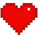 pixelheartred