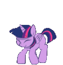 DancingTwi animated Discord emote - Friendship Academy - MLP