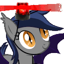 batpolice animated Discord emote - Friendship Academy - MLP