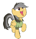 DaringDo_dance animated GIF emoji | Friendship Academy - MLP
