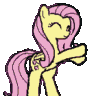 flutterdance animated GIF emoji - Friendship Academy - MLP