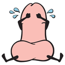 cryingdicky custom emote from ・┆✦ʚ  Klejnoty  ɞ✦ ┆・