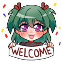 welcomeLena Discord emoji