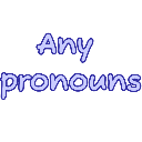 :anypronouns: