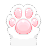 Cat_PawWhite