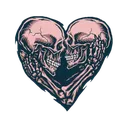 CoupleSkullEmbrace