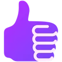 PurpleThumbsUp