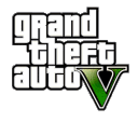 Four variations of the Grand Theft Auto logo arranged side by side.