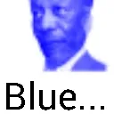 blue