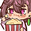 E_tyan_popcorn Discord emoji