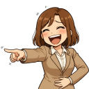 Alice_Hysterical_laugh Discord emoji