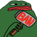 banhammer Discord sticker | The Rafters