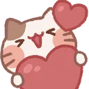 BrownSpotCat_Heart