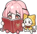 NikkiMomoReading_in