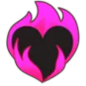 pinkflameheart
