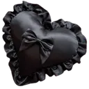 black_pillow_cushion