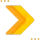 A golden pixel-art arrow pointing to the right against a black background.