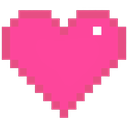 PixelHeartPink