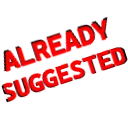 ALREADYSUGGESTED ALREADYSUGGESTED