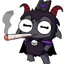 smoking_goat