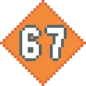 67 67