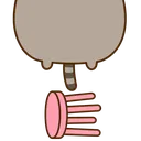 pusheen_hanging