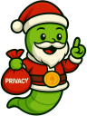 Santa Discord sticker from WORM