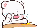 milkbear_cry_sob animated GIF emoji - RIZZ HEAVEN | Chill • E-Dating • VC • Events • Friends • Giveaways