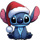 stitchchristmas Discord sticker from Audio Deluxe