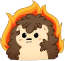 hedgehog_fire