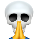 skull Discord sticker - 𝜢𝖊𝑟𝖔's Club
