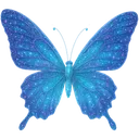 279910sparklybluebutterfly