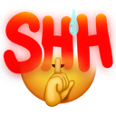 emojigg_Shh Discord sticker - Nephophile