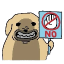 e_z_woof_NO Discord sticker from Unsupervised Adults ¹⁸⁺