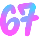 67 67
