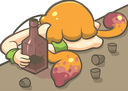 drunk Discord sticker - [adult squid] Never Dies