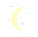 Moon_with_stars_