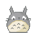 ArtistCafe_totorojumping animated GIF emoji - Artist Cafe