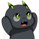 Hyped Discord sticker | Raiku