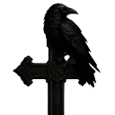 173165blackcrossandbird