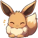 eeveehappycutesticker