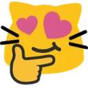 31616meowthinkinghearteyes