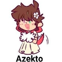 azekto custom emote from Legión Raptor / MiniRaptors