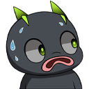 scared Discord sticker from Raiku