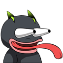 surprised Discord sticker from Raiku
